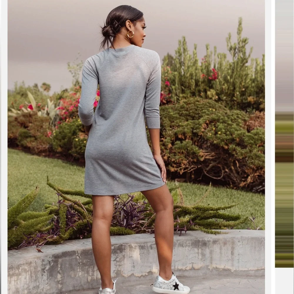 Veronica M French Terry Dress - Picture 2 of 7